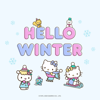 Hello Kitty and Friends winter wallpaper