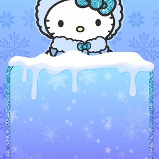 Hello Kitty and Friends winter wallpaper