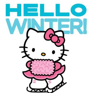 Hello Kitty and Friends winter wallpaper