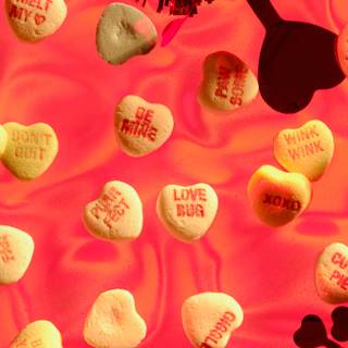 Valentine's candy wallpaper