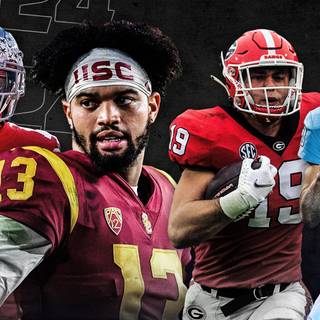 Football players 2024 wallpaper