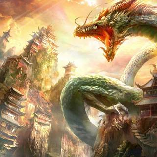 Chinese dragon desktop wallpaper