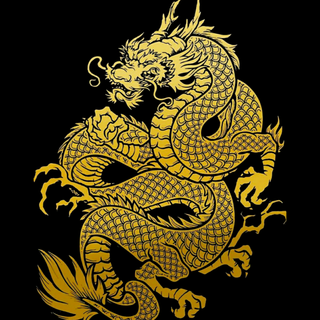 Traditional Chinese dragon wallpaper
