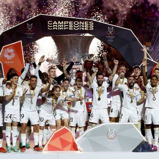 Real Madrid team 2024 wallpaper