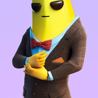 Agent Peely iPhone wallpaper