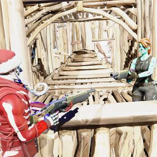 Fortnite wood wallpaper