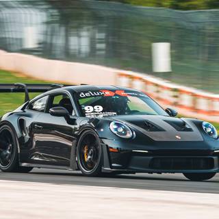 Porsche 911 Gt3 Rs blacked out wallpaper