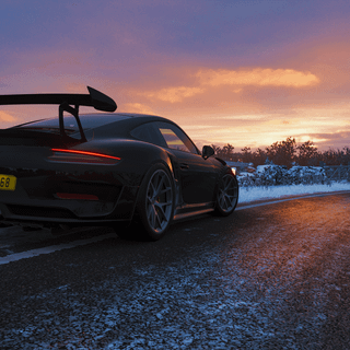 Porsche 911 Gt3 Rs blacked out wallpaper