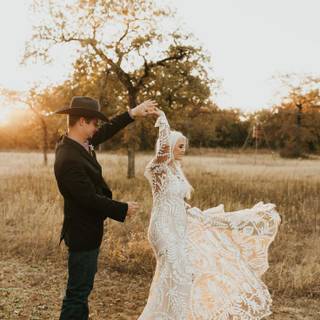 Country wedding wallpaper