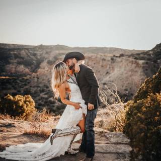 Country wedding wallpaper