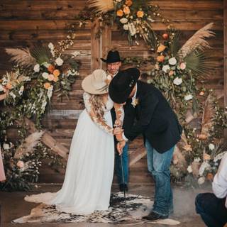 Country wedding wallpaper