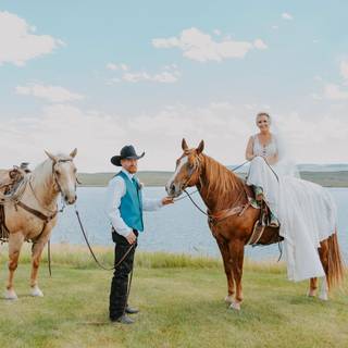 Country wedding wallpaper