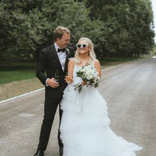 Country wedding wallpaper