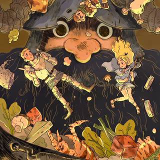 Dungeon Meshi wallpaper