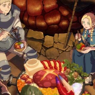 Dungeon Meshi wallpaper