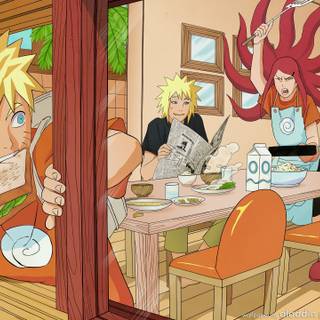 Minato family wallpaper