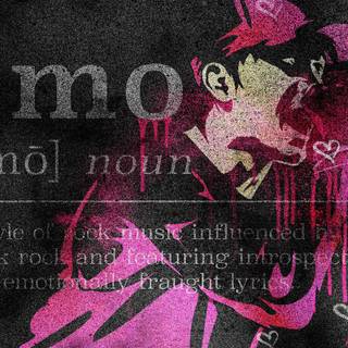 Emo pink asthetic desktop wallpaper