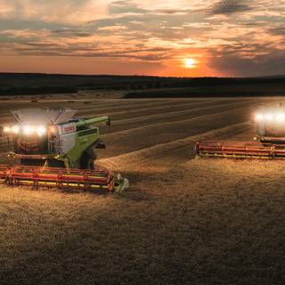 Claas Lexion wallpaper