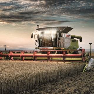 Claas Lexion wallpaper