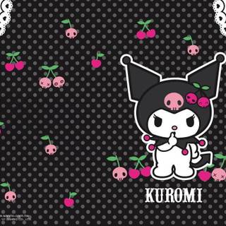 Spring Kuromi wallpaper