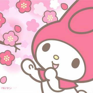 Spring Kuromi wallpaper