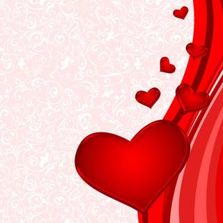 Valentine's Day hearts wallpaper