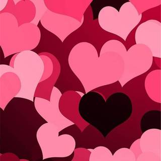 Valentine's Day hearts wallpaper
