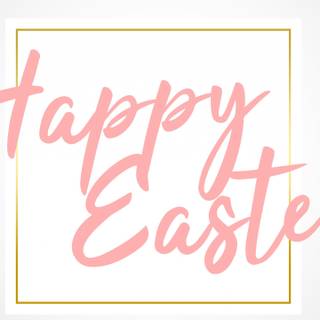 Easter banner wallpaper