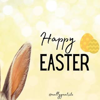 Easter banner wallpaper