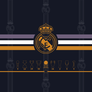 Real Madrid logo 2024 wallpaper