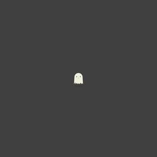 Aesthetic ghost cute wallpaper