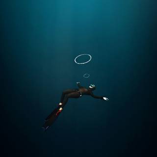Diving 4k wallpaper