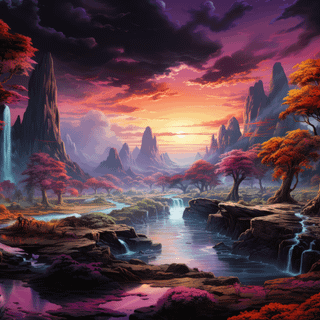 4k sunset desktop wallpaper