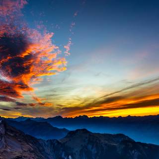 4k sunset desktop wallpaper