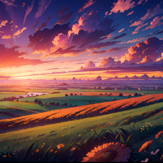 4k sunset desktop wallpaper