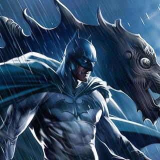 Batman art 4k wallpaper