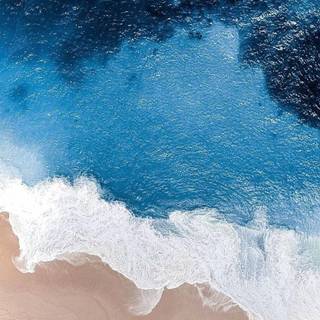 iPhone 11 Pro Max blue wallpaper