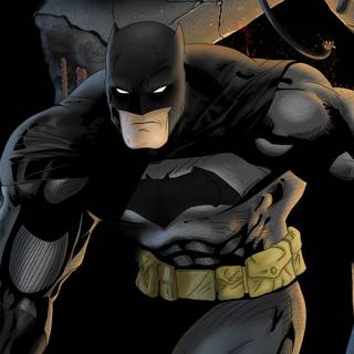 Batman art 4k wallpaper