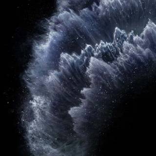 iPhone 11 Pro Max blue wallpaper
