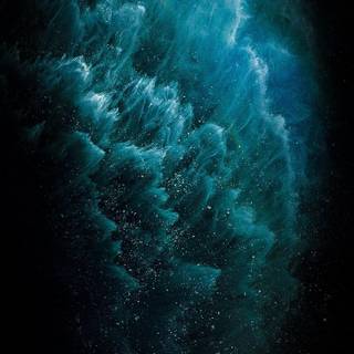 iPhone 11 Pro Max blue wallpaper