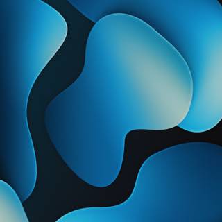 iPhone 11 Pro Max blue wallpaper