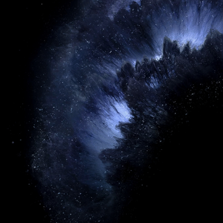 iPhone 11 Pro Max blue wallpaper