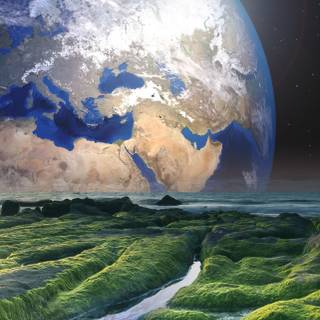 iPhone 14 Earth wallpaper