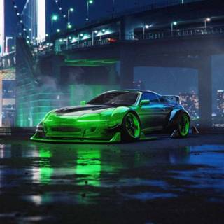 Tokyo Drift phone wallpaper