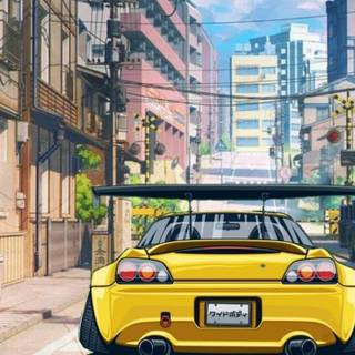 Tokyo Drift phone wallpaper