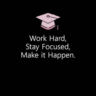 Study motivation phone wallpaper