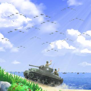 Phone tank wallpaper