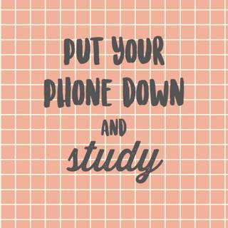 Study motivation phone wallpaper
