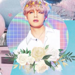 Aesthetic BTS phone wallpaper