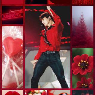 Aesthetic BTS phone wallpaper